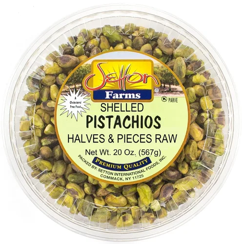 Miniatura 13 de Setton Farms Granos de Pistacho Pelados, Tostados en Seco Sin Sal, 20 onzas (Sin Concha, Sin Sal) (También perfecto para hacer Chocolate de Dubái)