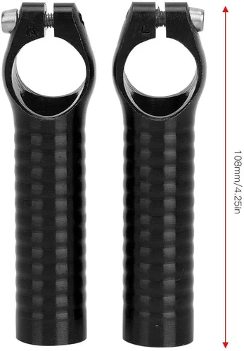 Miniatura 2 de Extremos de manillar, 1 par de manillar de bicicleta de aleación de aluminio, extremos de barra de manillar de ciclismo para bicicletas de montaña