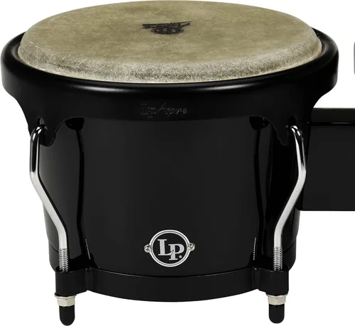 Miniatura 4 de Latin Percussion LPA601F-BK LP Aspire Bongos de fibra de vidrio - Negro/Negro
