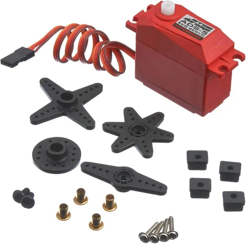 Miniatura 2 de ARRMA AR390133 Ads-5 V2 Servo, resistente al agua, rojo, 9.9 lbs