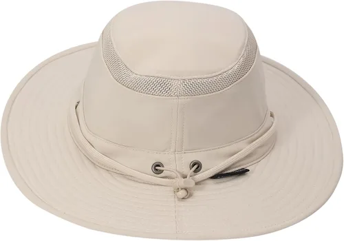 Miniatura 6 de Sombrero de ala ancha Cimarron Safari para mujeres y hombres – UPF 50+ sombrero de pesca al aire libre sombrero de protección solar