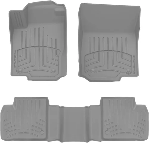 Miniatura 10 de WeatherTech FloorLiner HP Alfombrillas de suelo de ajuste personalizado para Mercedes GLE 450 AMG, clase GL, clase GLE, 1ª y 2ª fila (44401-1-2IM)