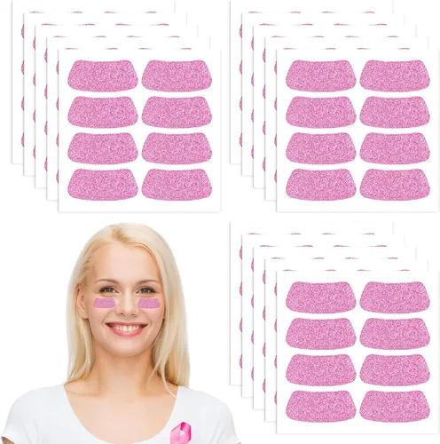 Cholemy 120 pares de calcomanías negras de ojo a granel, calcomanías con purpurina de béisbol, fútbol, sóftbol, fiesta, accesorios para el día del