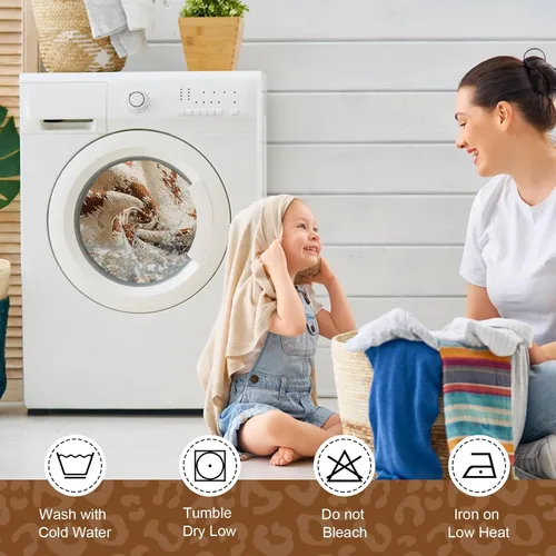 Miniatura 222 de VClife Fundas de sofá bohemio de felpilla para sofá seccional, fundas de sofá suaves y antideslizantes para sofá de 2 cojines, protector de muebles