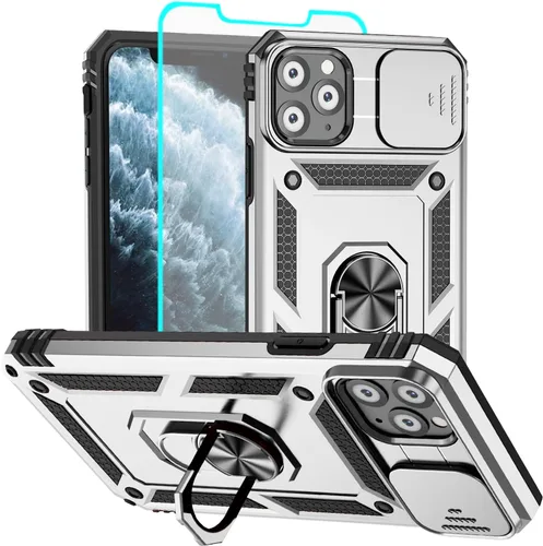 Miniatura 36 de Funda para iPhone 13, iPhone 13, [grado militar de 16 pies probada en caídas], anillo protector a prueba de golpes para iPhone 13, azul