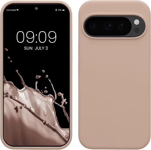 Miniatura 178 de kwmobile Funda Compatible con Google Pixel 6 Pro - Funda de teléfono de silicona TPU con acabado suave - Azul Arrecife