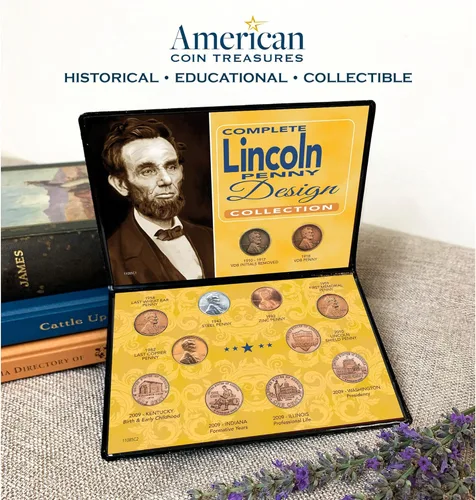 Miniatura 3 de Colección completa de Lincoln Penny Design de American Coin Treasures