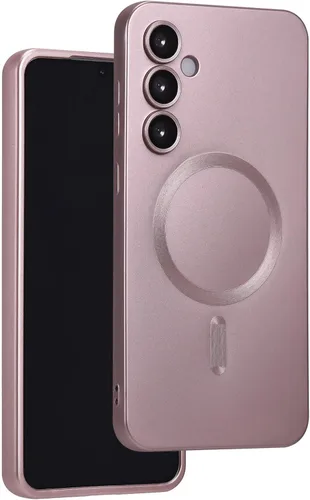 Miniatura 19 de Funda magnética para Samsung Galaxy S22 Ultra, silicona suave, delgada, antiarañazos, con protección de cámara, compatible con MagSafe, color negro