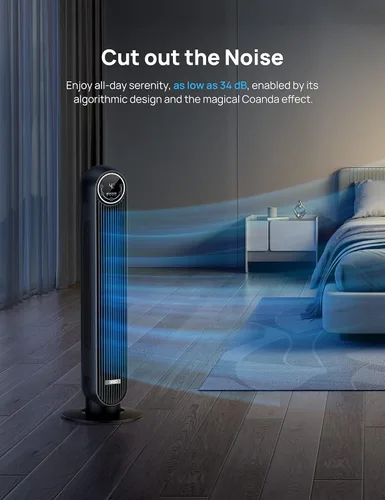 Miniatura 7 de Dreo Paquete de ventilador de torre inteligente para dormitorios