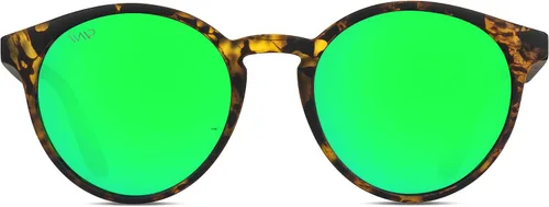 Miniatura 2 de WearMe Pro - Gafas de sol redondas retro resistentes 100 UVAUVB para mujeres y hombres