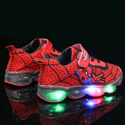 Miniatura 7 de Zapatos casuales para niños, transpirables, antideslizantes, ligeros, unisex, luminosos, para niñas, zapatos deportivos para correr