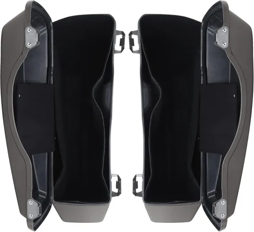 Miniatura 3 de SLMOTO Alforjas rígidas para Harley Electra Road King Glide 1994-2013 peltre Denim