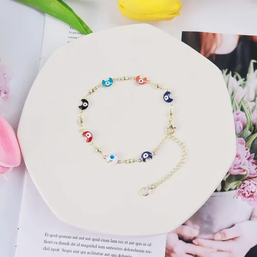 Miniatura 5 de Long tiantian Hand Chain Bracelet Gold Bracelets for Women Link Chain Bracelets Trendy Finger Ring Slave Bracelet Jewelry Gifts