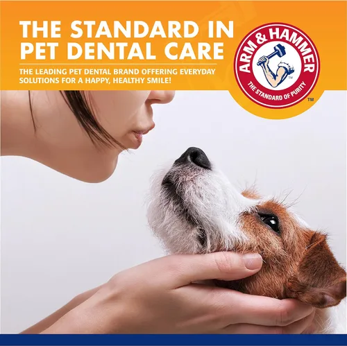 Miniatura 6 de Arm & Hammer for Pets Dog Dental Care Kit de aliento fresco Incluye pasta de dientes para perros de bicarbonato de sodio Arm & Hammer y cepillo