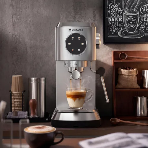 Miniatura 8 de Espresso Machine 20 Bar, Compact Coffee Maker with Milk Frother, Espresso Maker with 50oz Removable Water Tank for Home & Office, Coffee Machine for