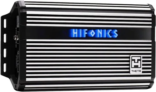 Hifonics ZTH-1225.1D Zeus Theta - Amplificador compacto de audio para automóvil de canal mono (plateado) - Amplificador clase D, 1200 vatios,