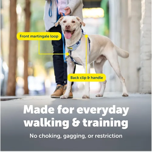 Miniatura 4 de PetSafe Easy Walk Comfort Arnés para Perro Anti-tirones - Mejor Arnés de Entrenamiento para Caminar - Diseño Acolchado de Cuerpo Completo - Tela