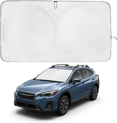 Miniatura 170 de Kinder Fluff Parasol para parabrisas Protección solar reflectante patentada para automóvil, certificado 99% de bloqueo UVR, interior fresco