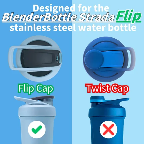Miniatura 4 de Shaker Bottle Gasket Replacement for BlenderBottle Strada Shaker Cup Stainless Steel Water Bottle，Wire Whisk Bottle Gasket，Compatible with Blender