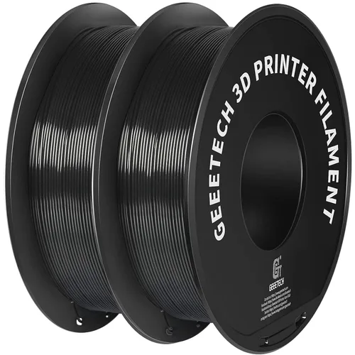 Miniatura 33 de GEEETECH Filamento PLA de color dorado sedoso de 0.069 libras, filamento de seda brillante para impresora 3D, carrete de 2.2 libras, precisión