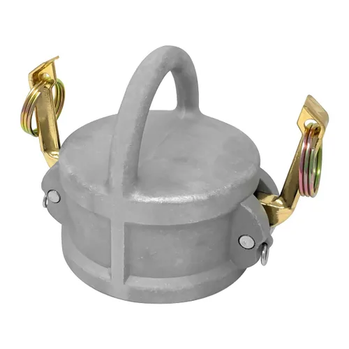 Miniatura 8 de Gloxco Montaje de leva y ranura, aluminio, tipo DC, tapón antipolvo de 1-1/2" (CAM-15-DC-AL)