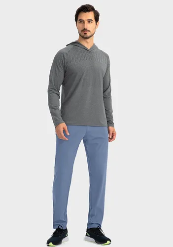 Miniatura 6 de G Gradual Pantalones deportivos para hombre con bolsillos con cremallera, pantalones deportivos cónicos para entrenamiento, correr, correr
