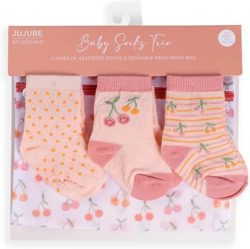 Miniatura 10 de JuJuBe Calcetines a juego para mamá y bebé niño o niña, regalos de baby shower, artículos esenciales para recién nacidos Happy Baby Vibes