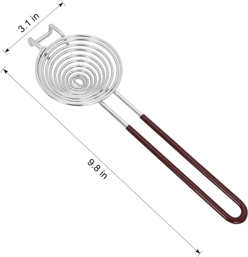 Miniatura 2 de NileHome Separador de Huevos Separador de Yema y Clara de Huevo de Acero Inoxidable Filtro de Tamizado de Clara y Yema de Huevo Divisor de Huevos