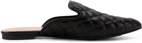 Miniatura 4 de Sandalias planas trenzadas con punta puntiaguda para mujer, sin espalda, tacón bajo, con corte casual