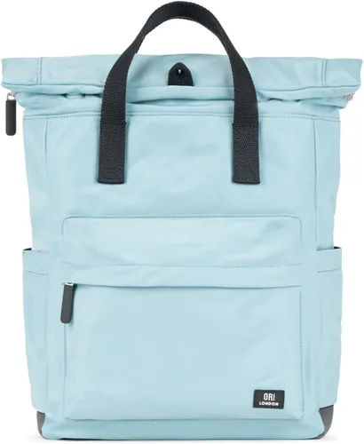 Miniatura 13 de ORI LONDON Mochila Rolltop para hombre y mujer - Mochila de viaje mediana de nailon para portátil y accesorios - The Canfield, Palta, Mediana