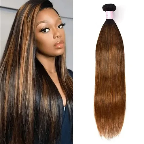 Miniatura 14 de Beauty Forever Yaki - Extensiones de cabello humano virgen mongol sin procesar, grado 12A, 3 paquetes de cabello humano virgen mongol sin procesar