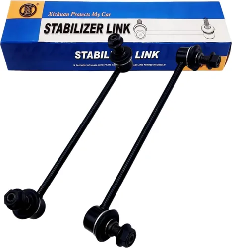 Miniatura 20 de K750523 Kit de enlace de extremo de barra estabilizadora de balancín delantera, 2 piezas, repuesto automotriz izquierdo derecho compatible