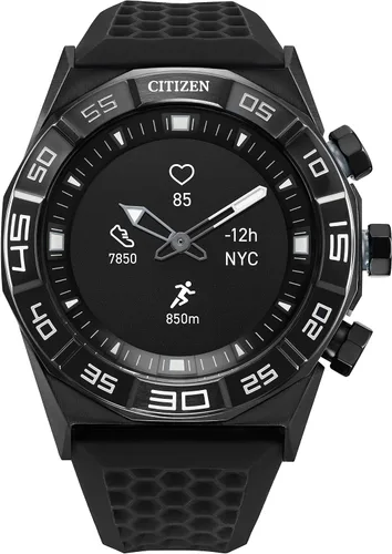 Citizen CZ Smart Hybrid Smartwatch de acero inoxidable de 1732in seguimiento continuo de frecuencia cardíaca actividad física aplicación de golf