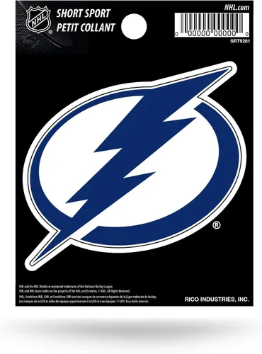 Miniatura 32 de Calcomanía deportiva corta de la NHL