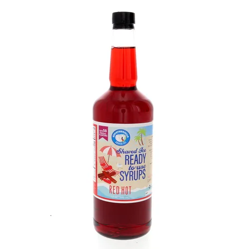 Miniatura 13 de Hypothermias Wild Cherry - Jarabe de sabores de cono de nieve hawaiano listo para usar (128 onzas líquidas), hielo afeitado, 100% azúcar de caña pura