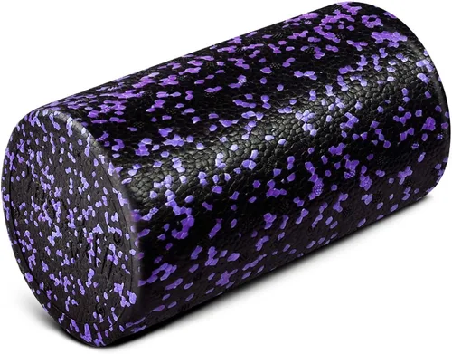 Miniatura 42 de Yes4All Rodillo de espuma EPP de alta densidad con respaldo redondo, rodillo de espuma de ejercicio para yoga, pilates y estiramientos, 12, 18, 24