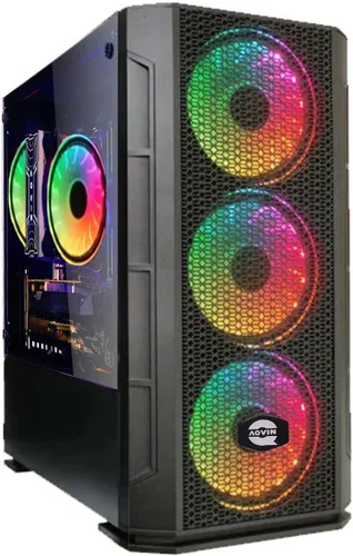Miniatura 9 de AQVIN Torre de escritorio para computadora de juegos - Procesador Intel Core i7 de 4 núcleos hasta 3.9 Ghz, almacenamiento SSD de 1 TB de memoria