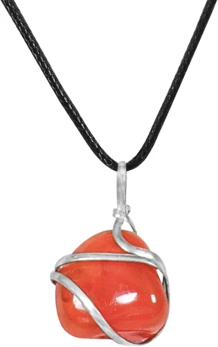 Miniatura 49 de PYOR Collar con colgante curativo de Reiki de cristal, gemas de buena suerte, prosperidad, riqueza, piedras preciosas naturales, collares de buena