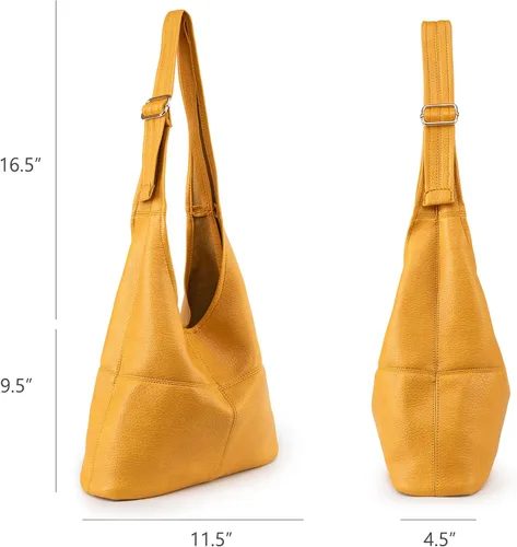 Miniatura 3 de Montana West - Bolso para mujer tipo hobo, ultra suave, plegable, con monedero