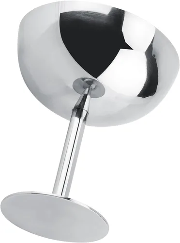 Miniatura 4 de Tazas de helado de acero inoxidable, elegantes cuencos de postre de tallo alto para helado, ensalada, pudín, fiesta en casa, platos para servir
