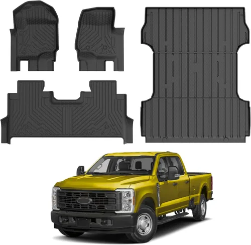 Miniatura 15 de KUST Alfombrillas y tapete de carga para maletero para Toyota RAV4 2019-2025, forro de carga para maletero trasero para todo tipo de clima