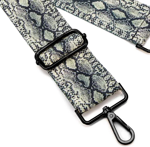 Miniatura 164 de ZOOEASS Hebillas de níquel Correa ancha para el hombro ajustable de repuesto para cinturón de pistola, hebilla de guitarra estilo bandolera