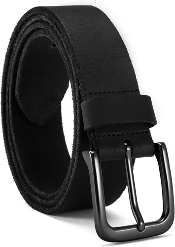 Miniatura 19 de CHAOREN Cinturón de cuero de grano completo para hombre, cinturones de trabajo para hombres, resistentes, uso diario para pantalones de mezclilla