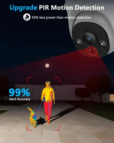 Miniatura 5 de OOSSXX (4K HD y ángulo ultra amplio de 130°) Audio bidireccional 8MP Cámaras IP domo PoE cableadas para sistema de cámaras de seguridad del hogar al
