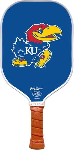 Miniatura 9 de Raqueta de pickleball colegial oficialmente licenciada - Raqueta aprobada por la Asociación de Pickleball de EE. UU. - Núcleo de nido de abeja Texas