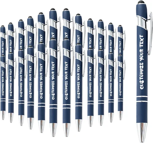 Miniatura 178 de AIFLM Bolígrafos personalizados con nombre a granel hasta 500 unidades de bolígrafos grabados gratis con tu nombre y texto para negocios