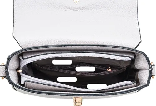Miniatura 5 de Covelin Bolso bandolera pequeño de cuero para mujer