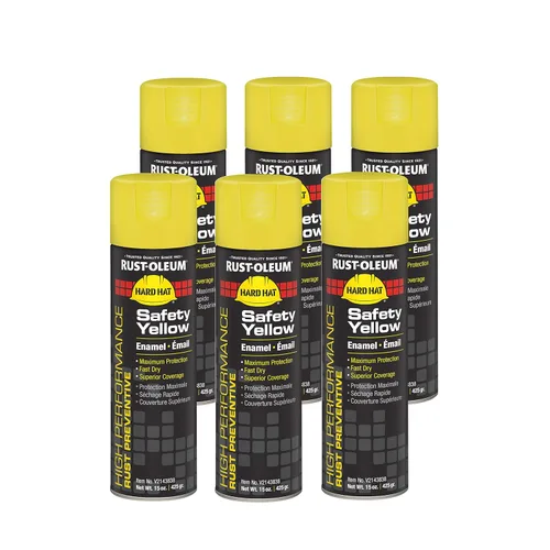 Miniatura 11 de Rust-Oleum V2196838 - Pintura en aerosol de esmalte preventivo de óxido V2100 de alto rendimiento, contenedor de 20 onzas líquidas, relleno de 15