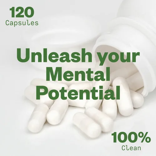 Miniatura 3 de Purisure Cápsulas de teanina de cafeína, píldoras de cafeína 100 mg L teanina para pre entrenamiento, energía y claridad, píldoras energéticas