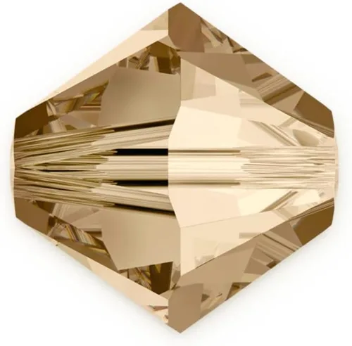 Miniatura 104 de 100 piezas auténticas Preciosa de 3 mm (0,12 pulgadas) cuentas sueltas de cristal bicono facetado pequeño amatista púrpura compatibles con cristales